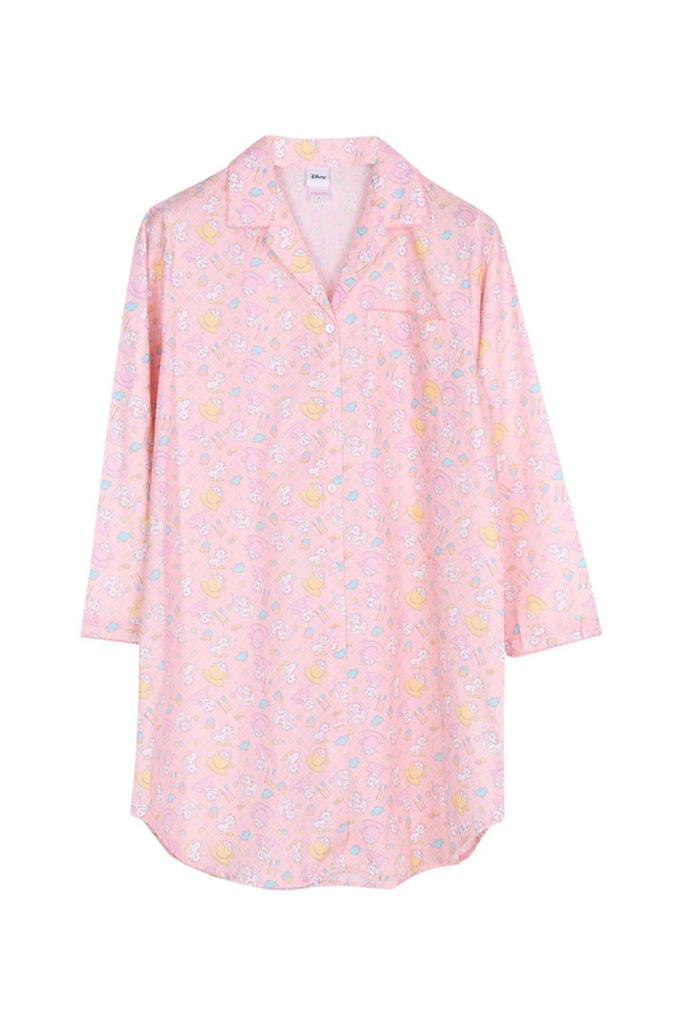 ชุดนอนผู้หญิง JOSILINS เดรสยาว The Aristocat : Marie Tea Cup สีฟ้า และสีโอรส