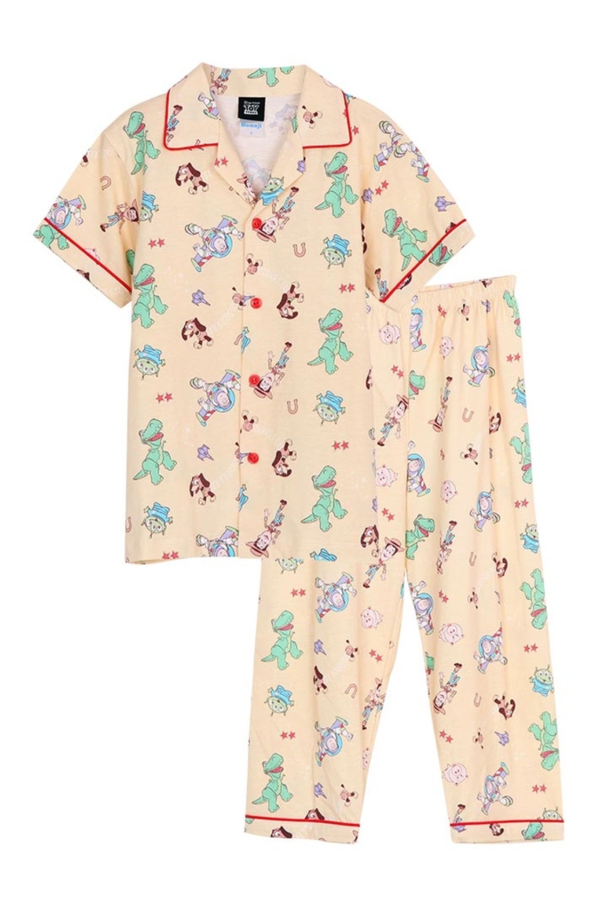 ชุดนอนเด็ก MOMOJI เซตแขนสั้นขายาว Toy Story Buddy Pack