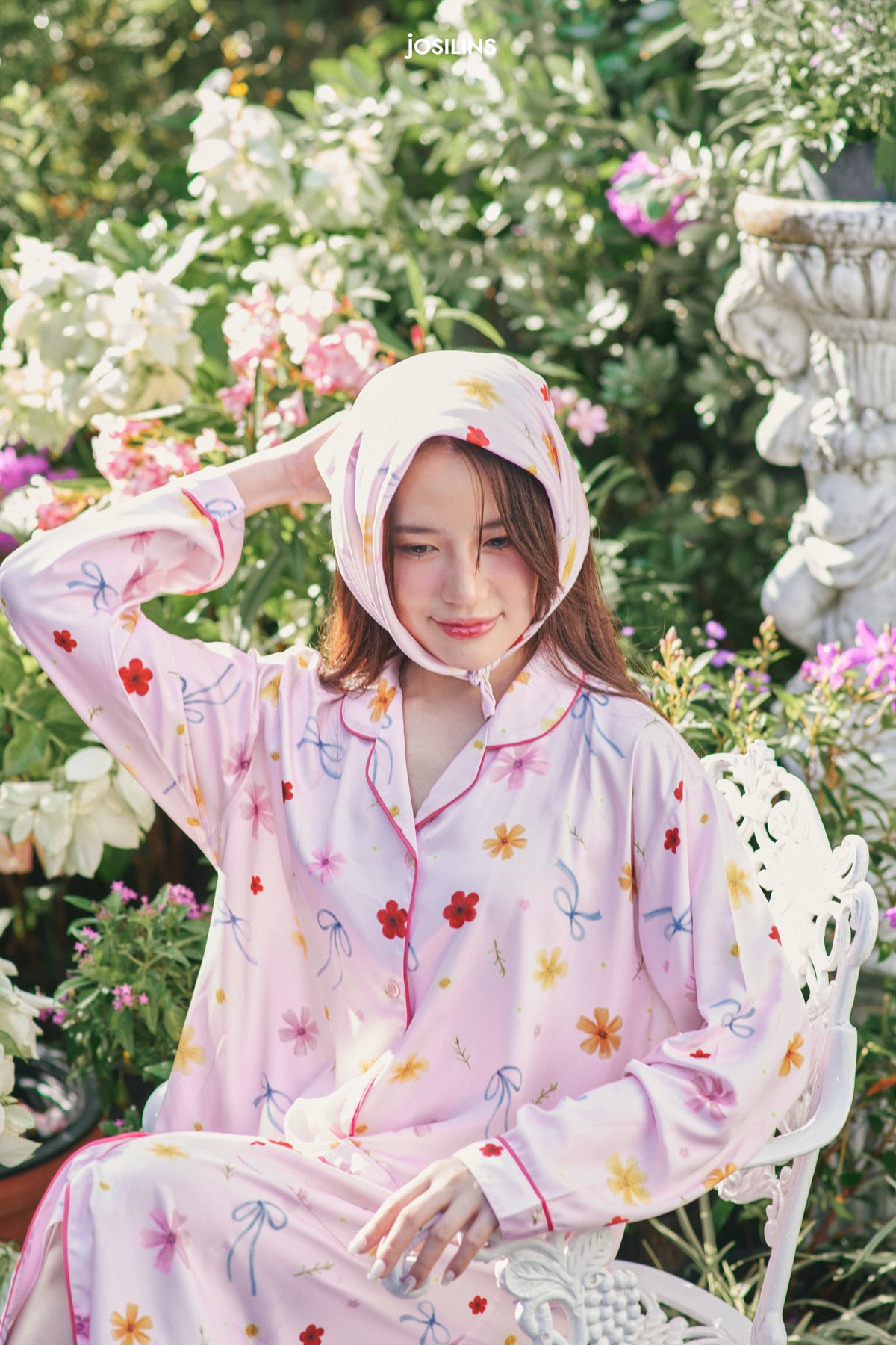 Josilins ชุดนอน ผู้ใหญ่ คอลเลคชัน Blooming Dream ผ้าแบมบูใยไผ่ XSS SM ML LXL - Image 6