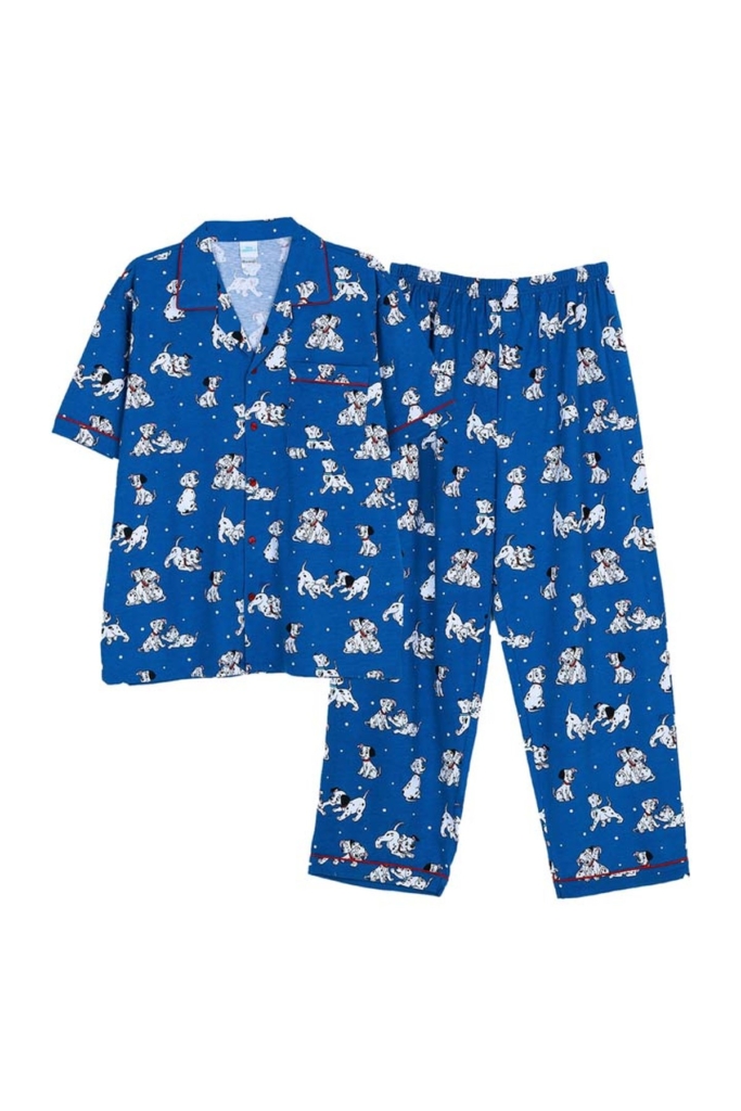 ชุดนอนผู้ชาย JOSILINS เซตแขนสั้นขายาว Classic 101 Dalmatian ไซส์ F