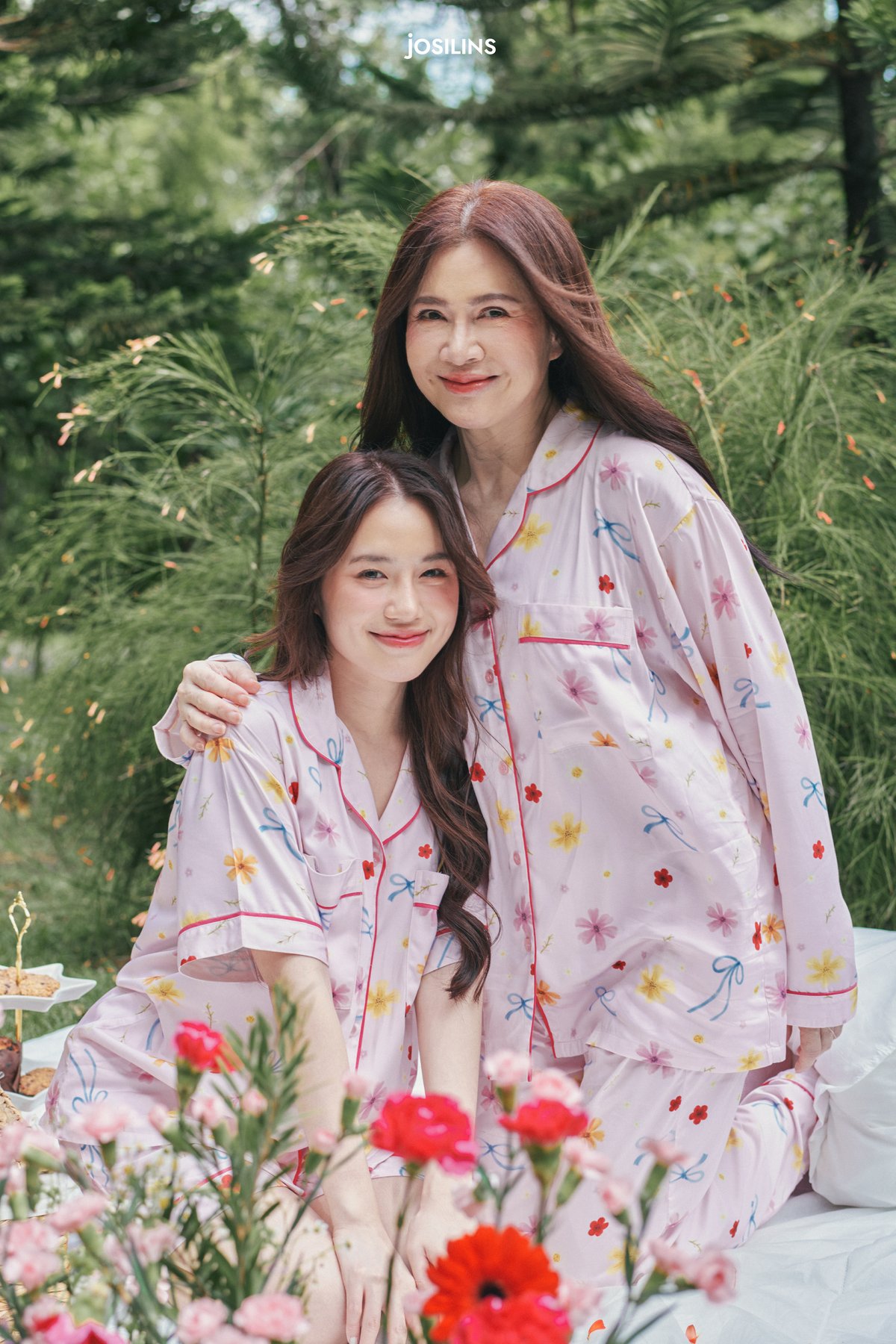 Josilins ชุดนอน ผู้ใหญ่ คอลเลคชัน Blooming Dream ผ้าแบมบูใยไผ่ XSS SM ML LXL - Image 2