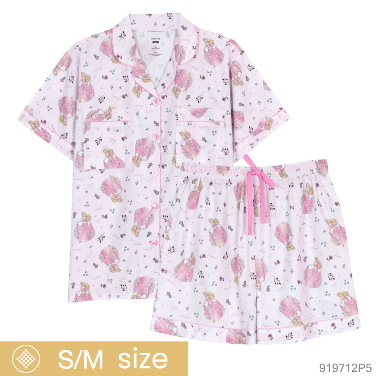 Josilins ชุดนอน ผู้หญิง ลิขสิทธิ์ Disney Princess คอลเลคชัน Aurora Dream Kiss ผ้าวูเว่น SM ML LXL - Image 5