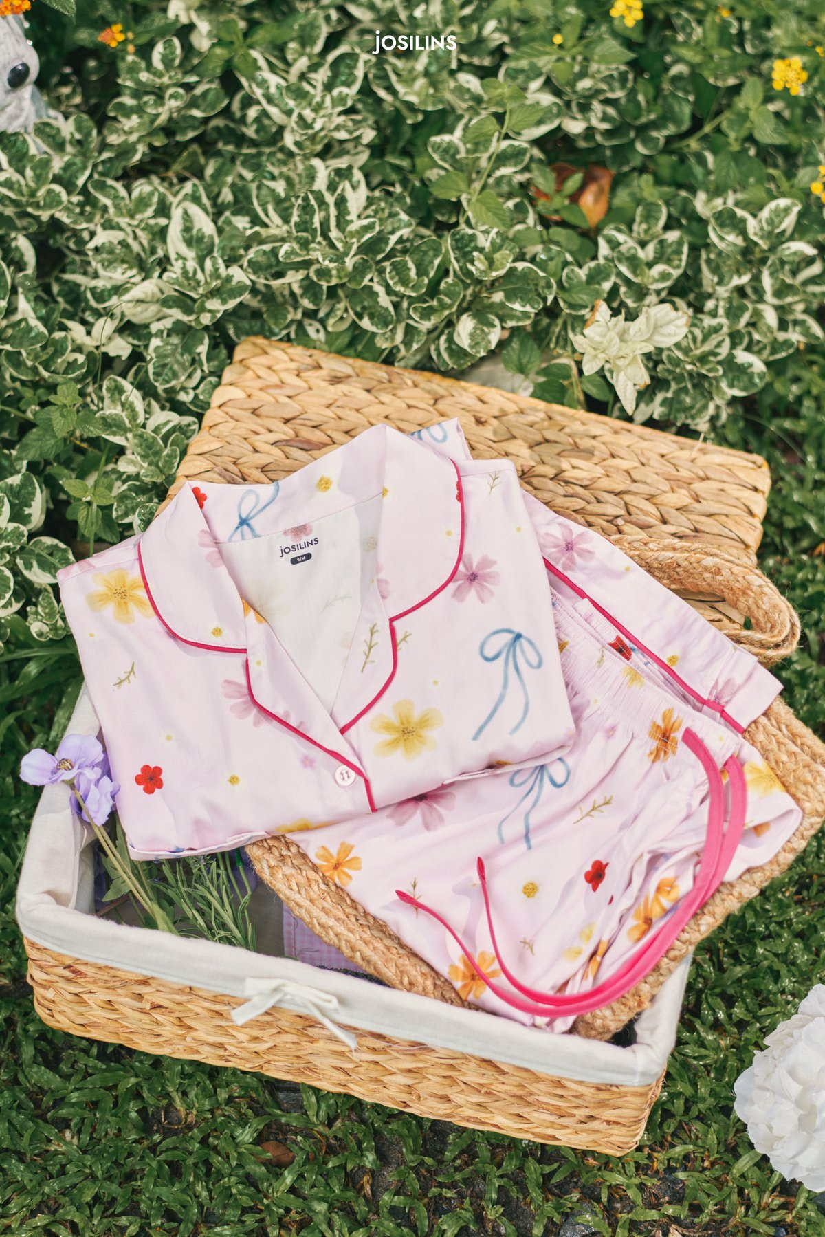 Josilins ชุดนอน ผู้ใหญ่ คอลเลคชัน Blooming Dream ผ้าแบมบูใยไผ่ XSS SM ML LXL - Image 5